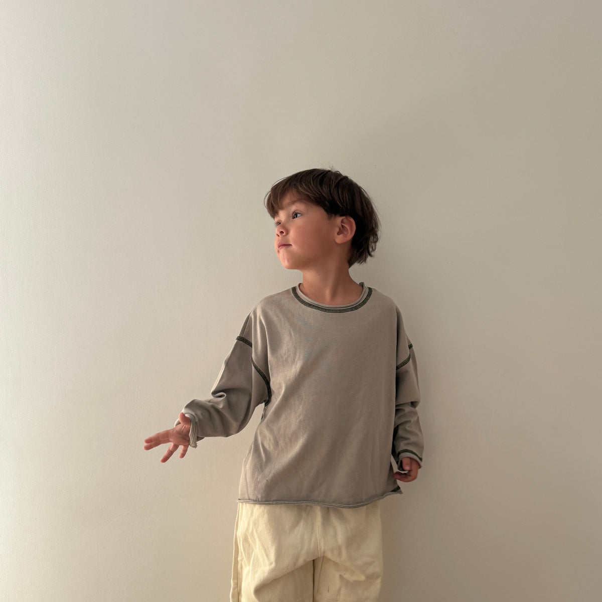 Tee shirt manches longues oversize