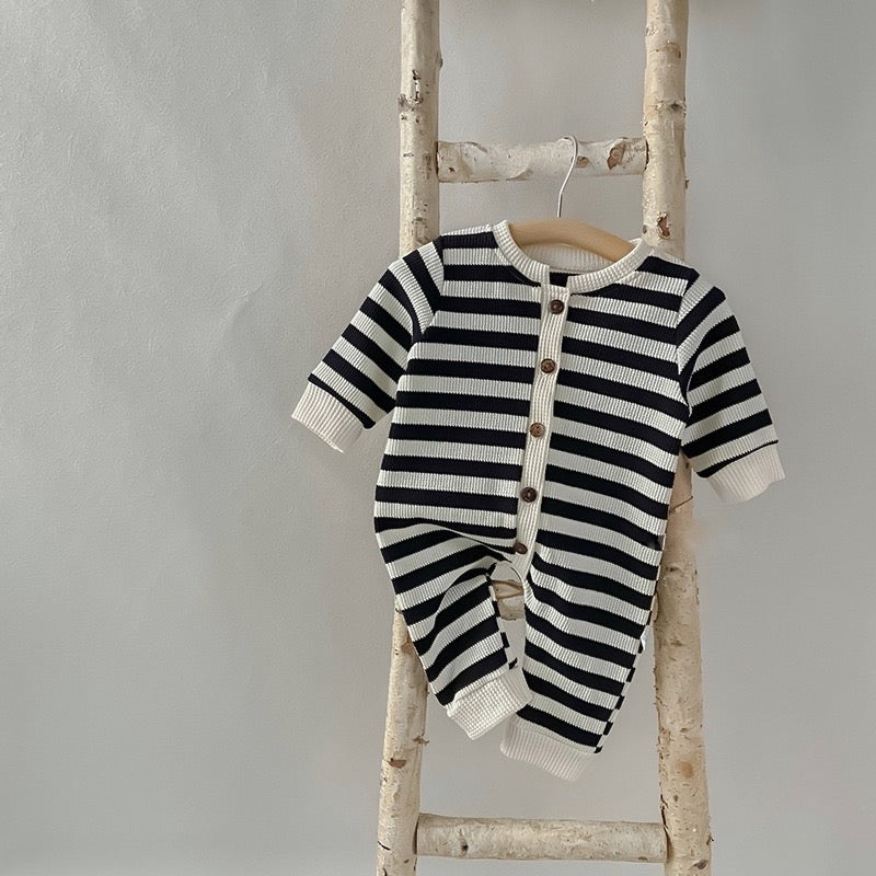 Combinaison à rayures