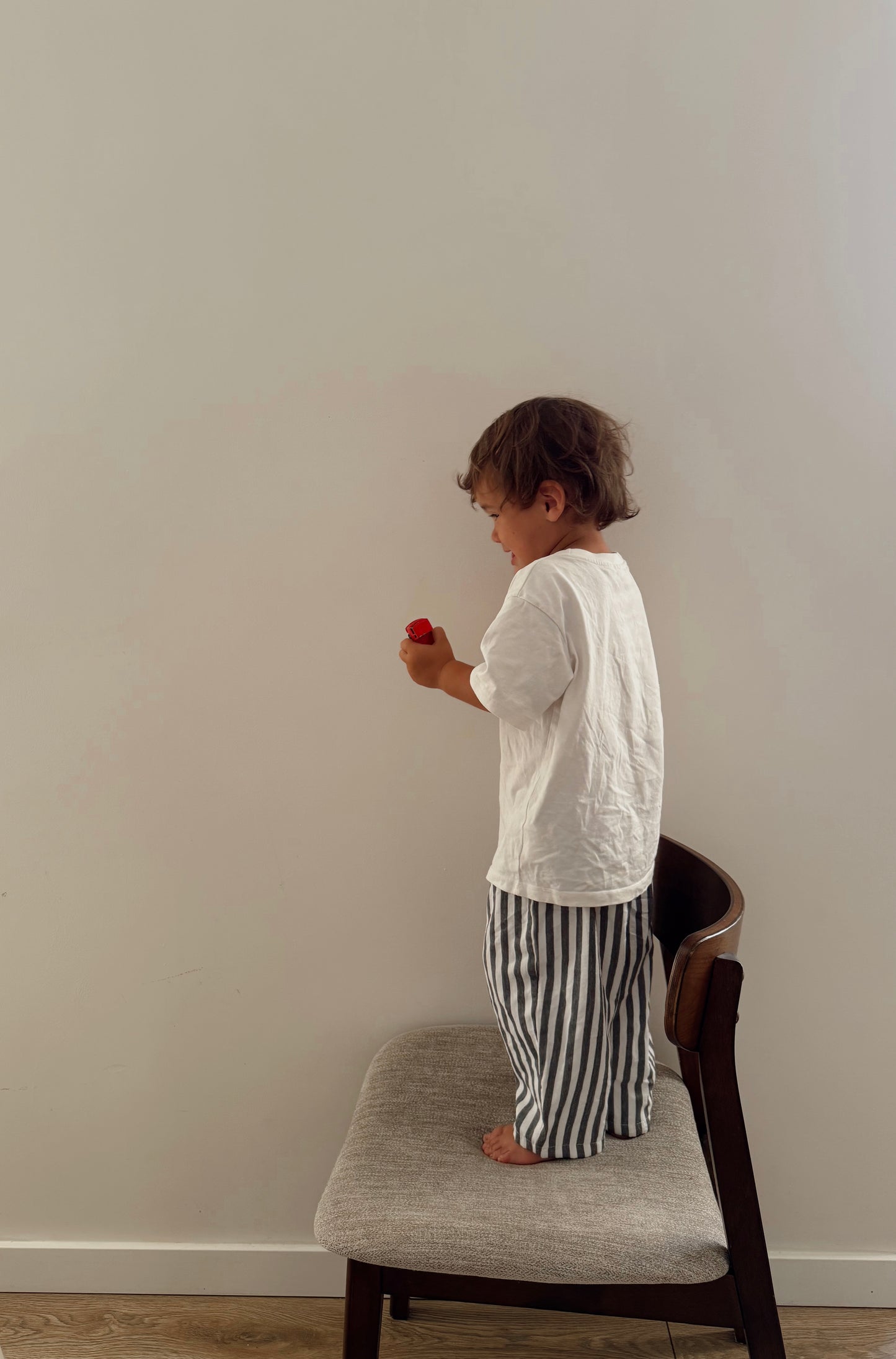 Pantalon casual à rayures