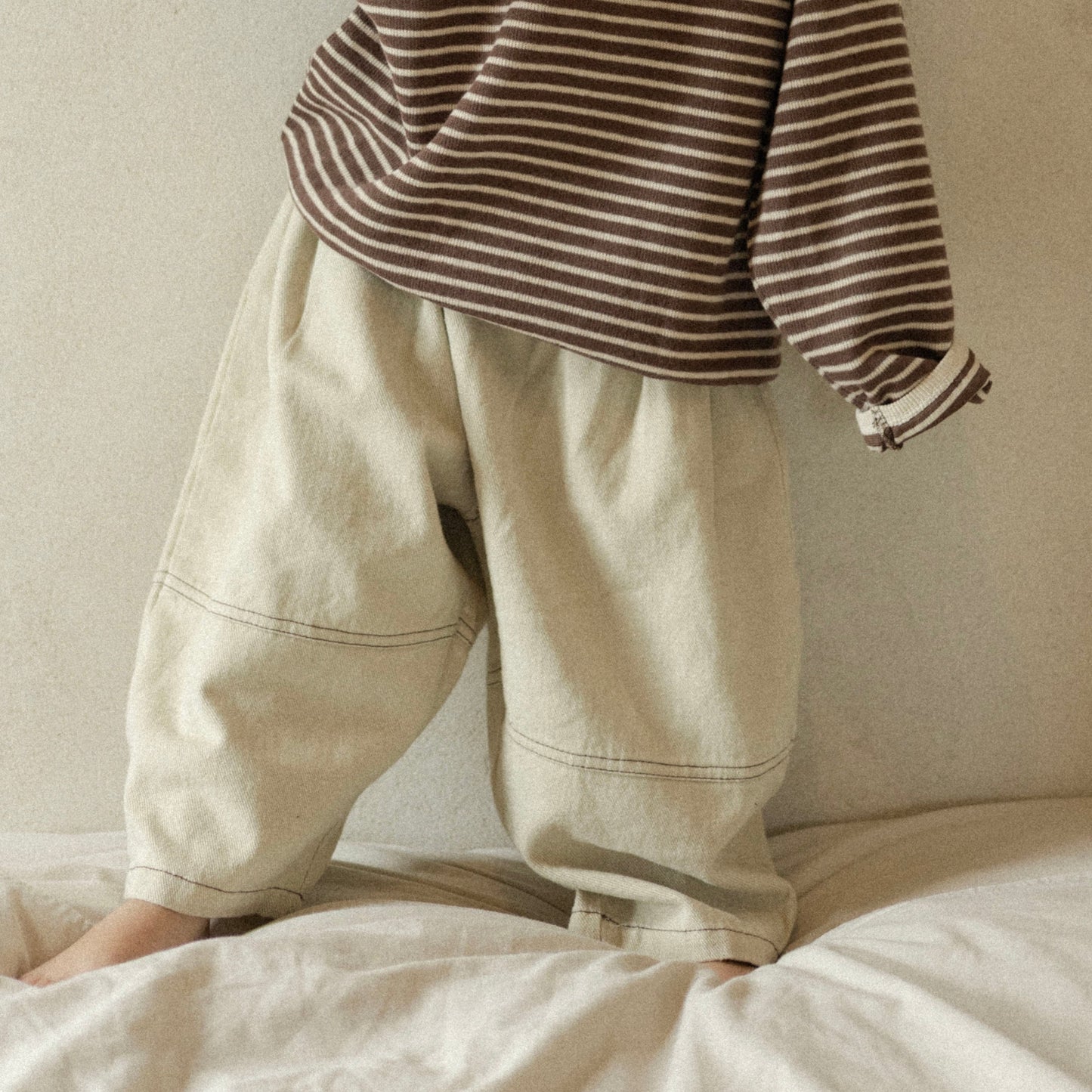 Wide leg trousers