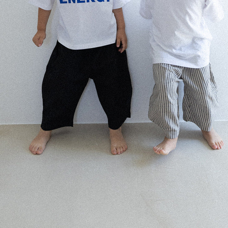 Pantalon jambes larges
