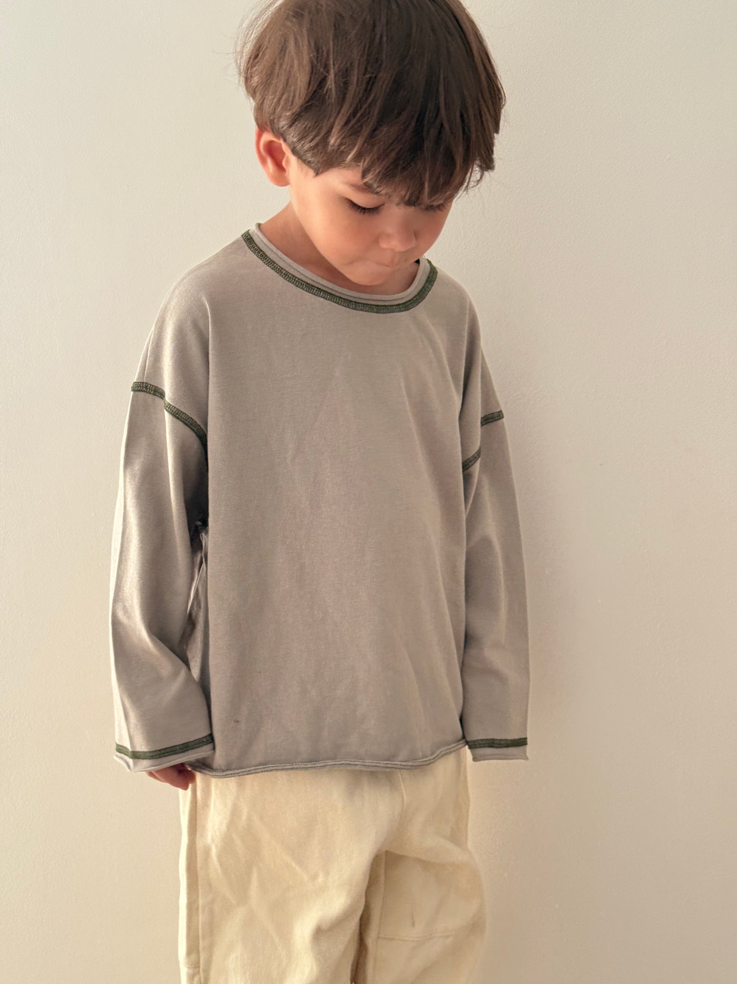Tee shirt manches longues oversize