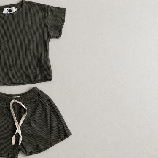 Khaki casual set
