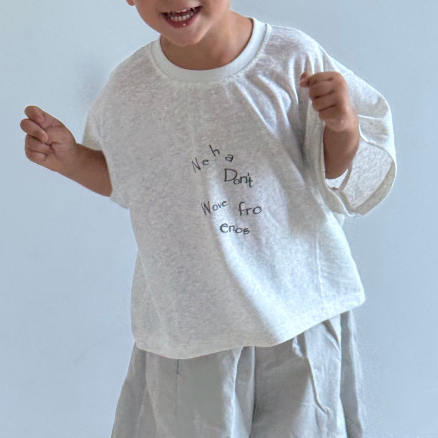 Tee shirt oversize imprimé