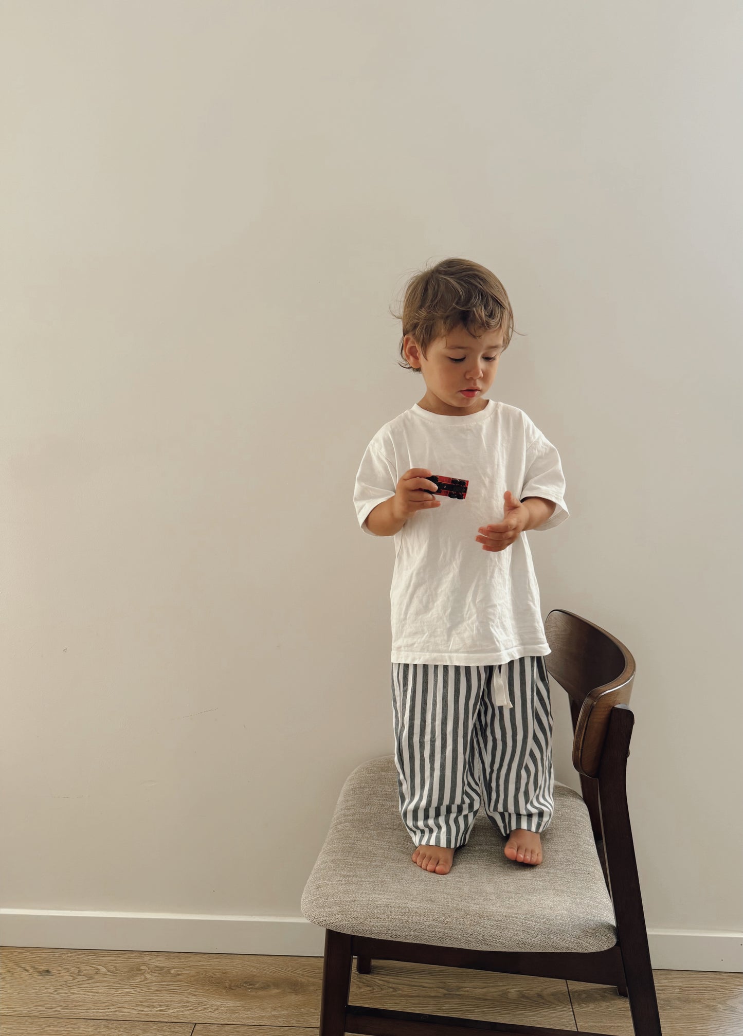 Pantalon casual à rayures