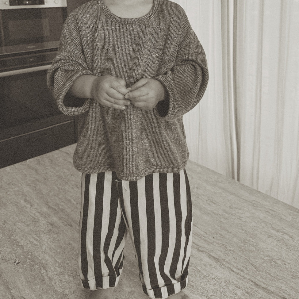 Pantalon à rayures