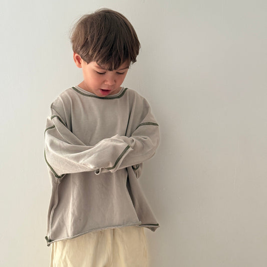 Tee shirt manches longues oversize