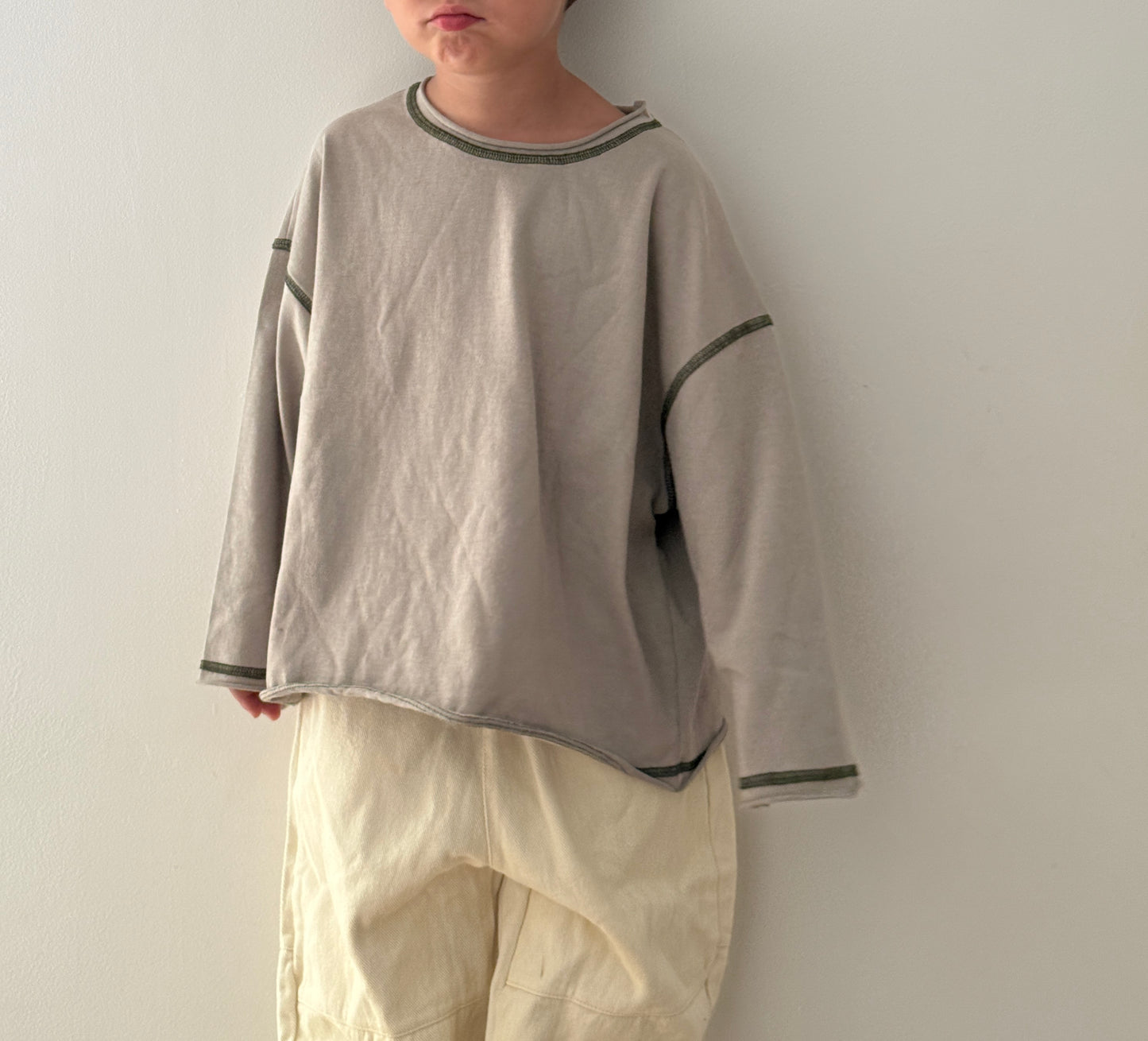 Tee shirt manches longues oversize