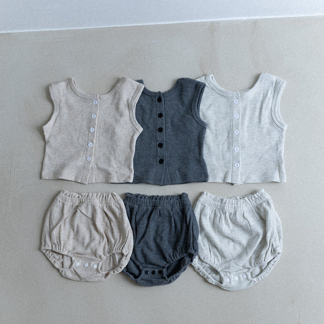 Ensemble bloomer en coton