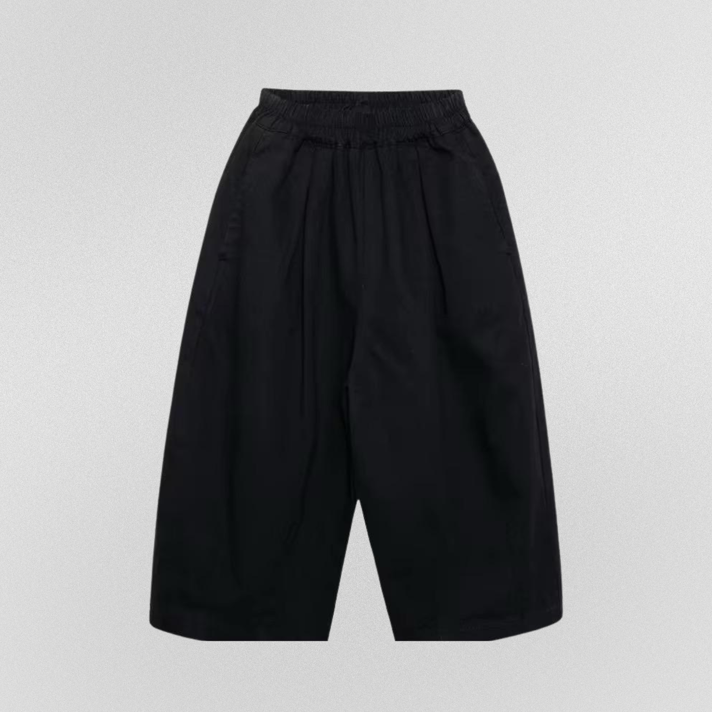 Pantalon jambes larges noir