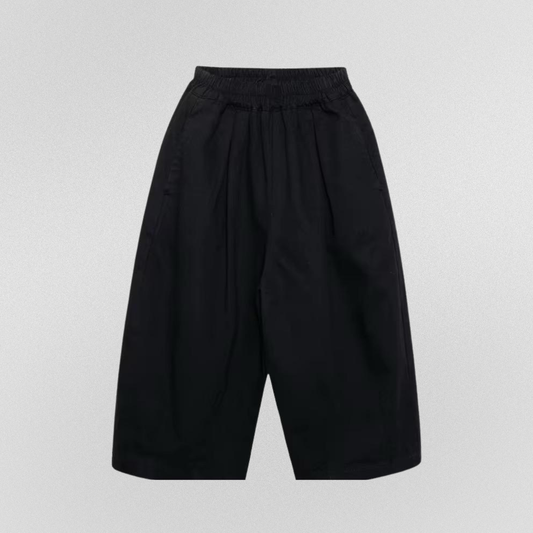 Pantalon jambes larges noir