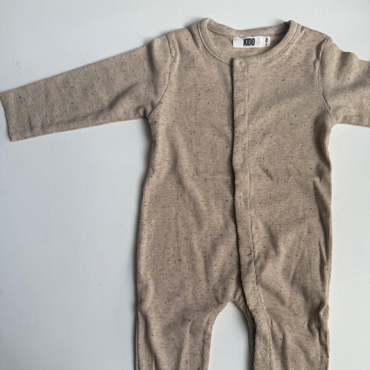 Combinaison beige chiné