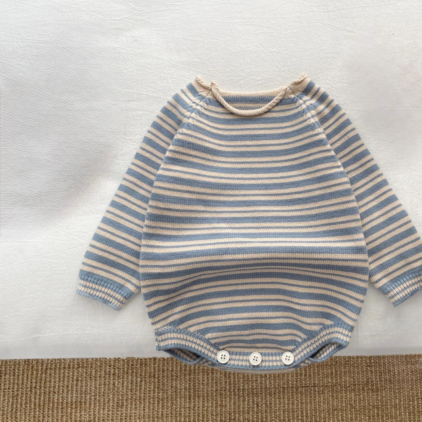 Body à boutons maille douce