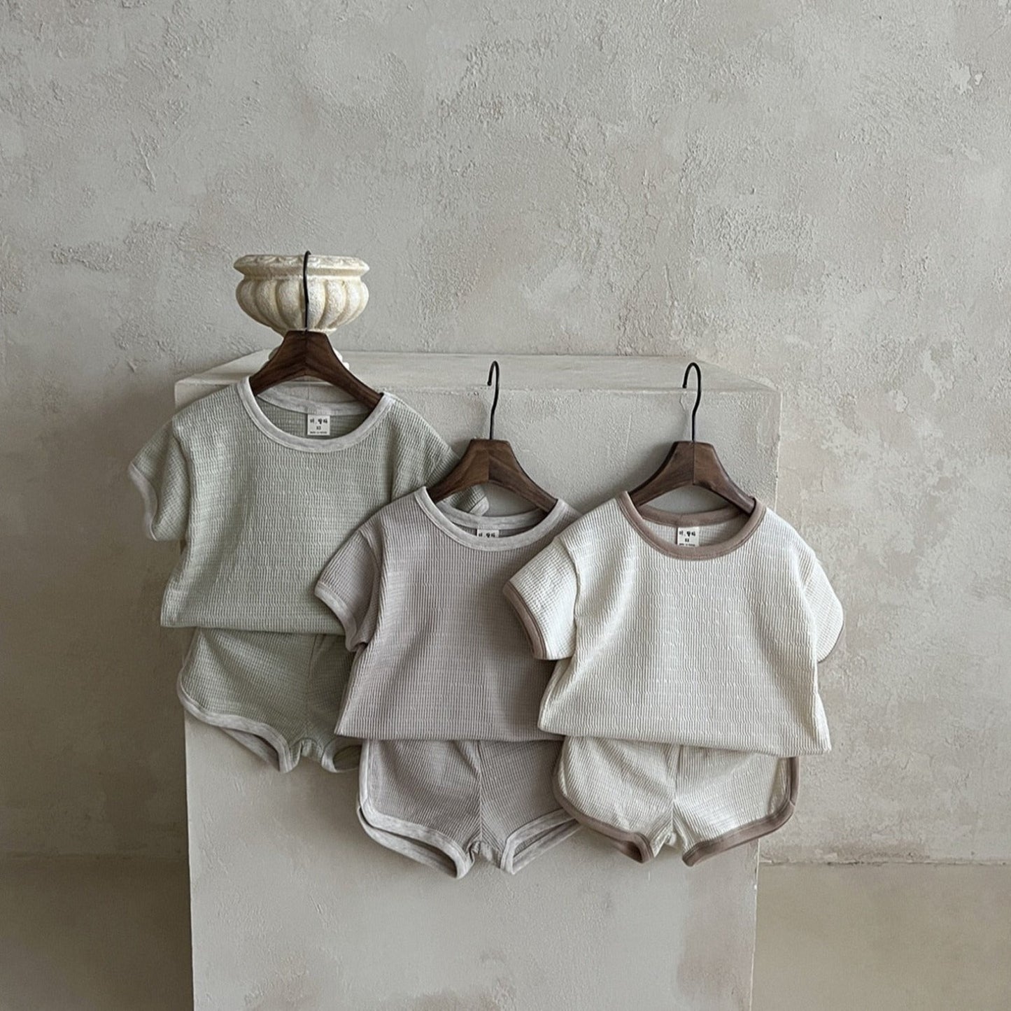 Ensemble bébé vintage en coton